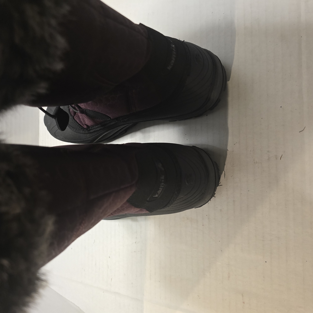 Kamik Black and Purple Winter Boots
